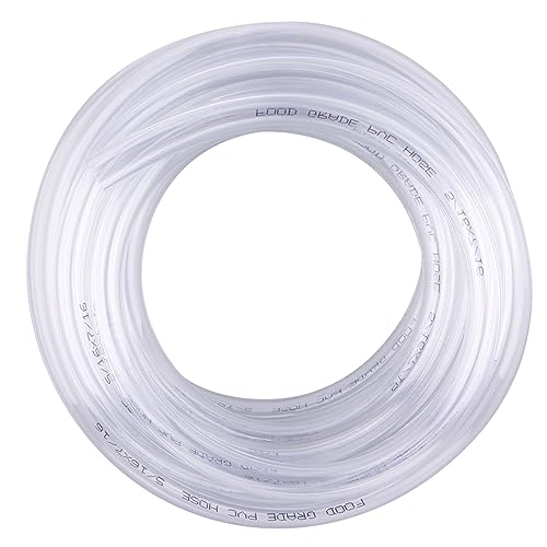 DERNORD PVC Tubing 5/16"ID X 7/16"OD Flexible...