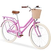 Amazon.com : Cxcloestite 20/22/24/26 Inch Girls Bike with Basket
