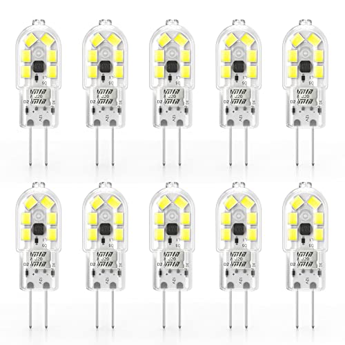 YUIIP G4 LEDd AC/DC 12V JC G4 oCsd G4 20W nQdp F 6000K hXP[vd s 10pbN