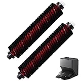 2 Stück Reinigungsbürste für Roborock S7 MaxV Ultra / S7 Pro Ultra/S8 Pro Ultra/G10s, Abnehmbares walzenbürst Wartungsbürste für Mop-Wäsche und Dock-Selbstreinigung, Wischmopp Wasch