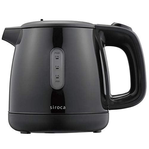 SIROCA siroca electricity kettle (0.8L) SEK-208-BK black Japan used like new