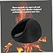 Gcroet Ear Muffs Fleece Warm Earmuffs Ear Warmer Winter Accessory for Men Women Black 2pcs Style 1