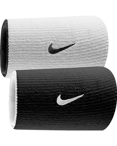 Nike Premier Home and Away Doublewide Wristbands (Black/White Osfm)