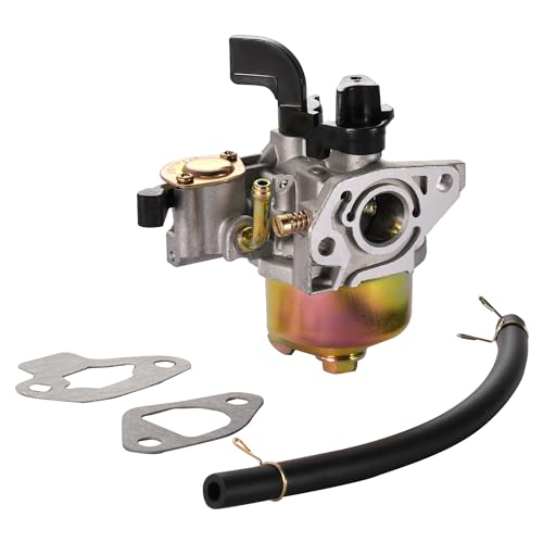 GOOFIT Carburador 19 PZ19 Minimoto con Membranas reemplazo para 97cc 2.8HP Mini Baja Piezas Blitz Racer Doodlebug Pit Bike ATV Quad Plata