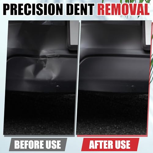 Image of CroBlissful 1 Pc Paintless Dent Repair Glue Sticks PDR Glue Hot Sticks Paintless Dent Repair Tool for Car Restoration Remover Tool Set (Red)
