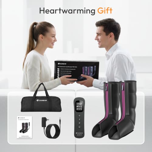 QUINEAR Heated Leg Compression Massager for Circulation FSA HSA - image 8