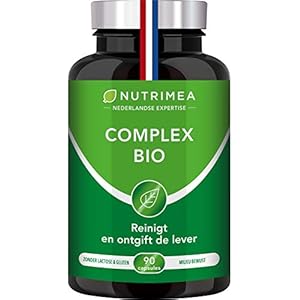 COMPLEXE BIO – Detox darm, lever en dikke darm 100% natuurlijk – Artisjok, Zwarte Radijs, Kurkuma – Natuurlijke…
