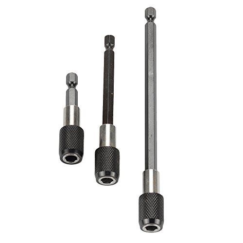 Ginode 6 Piece Magnetic Screwdriver Bit Holder 1/4