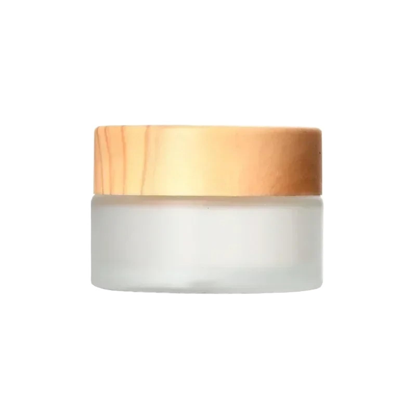 Face cream dispensing jar Refillable Glass Bottle Storage Sealed Dispenser Facial Mask Cosmetic Jar Container Travel(20g)