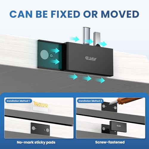 Hub USB C magnético 7 en 1 con HDMI 4K y transferencia de 10 Gbps para portátil 4
