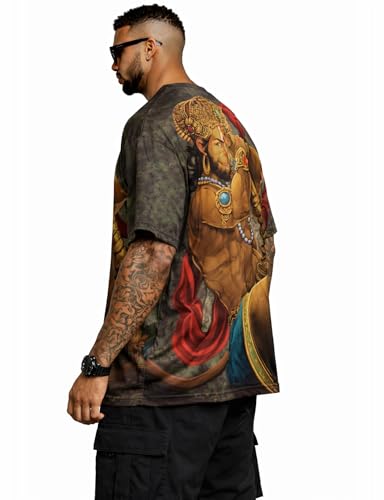 Image of Shiva, Krishna, Hanuman, Kali, Ram and Ravana, Ramayan, Bagavath Githa, Buddha Religious, Spiritual, Hindu Gods T-Shirts