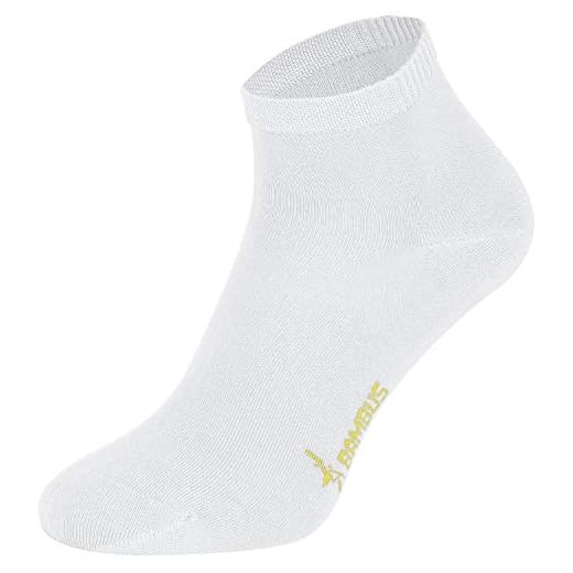Tobeni 6 Paar Damen Herren Bambussocken Kurz Bambus Quarter Socken Unisex Farbe Weiss Grösse 43-46 2 Tobeni 6 Paar Damen Herren Bambussocken Kurz Bambus Quarter Socken Unisex Farbe Weiss Grösse 43-46