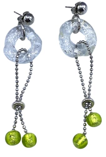 Collar y pendientes Antica Murrina VR007A en cristal de Murano 3