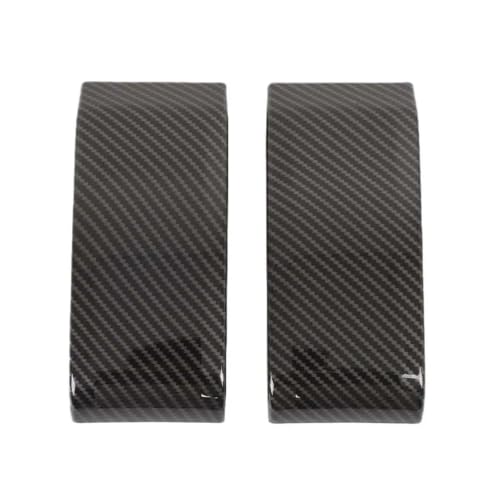 Pegatinas decorativas ABS estilo fibra carbono para parachoques trasero Mercedes Clase G 2025+
