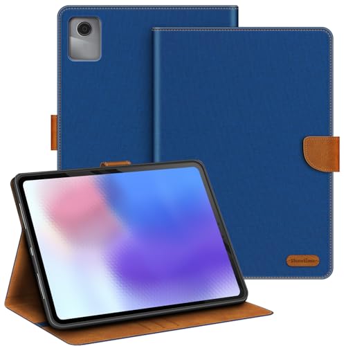 Étui en cuir compatible Lenovo Tab B11 2024 avec support