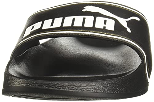 Puma Leadcat Slide Sandal, Black Team Gold White, 11 M Us #TOP5