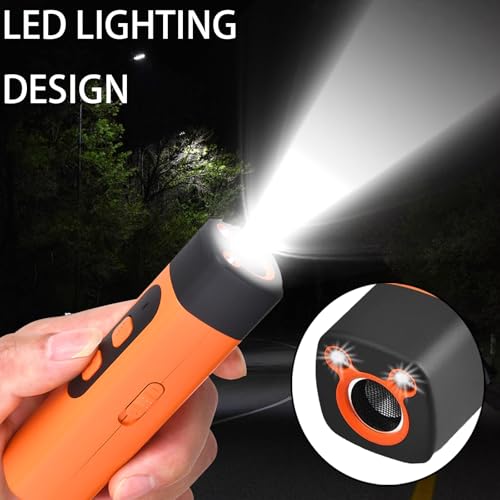 YOUYIKE Anti Bell Gerät Hunde, Ultraschall Hundeabwehr, Wiederaufladbar mit LED-Taschenlampe, 3 Frequenzen Stufen für sofortige Wirkung gegen Bellen, für Hundetypen, Innen & Außen