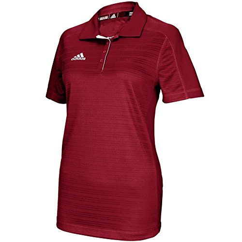 Adidas Womens ClimaLite Select Polo - Cardinal Red - Medium