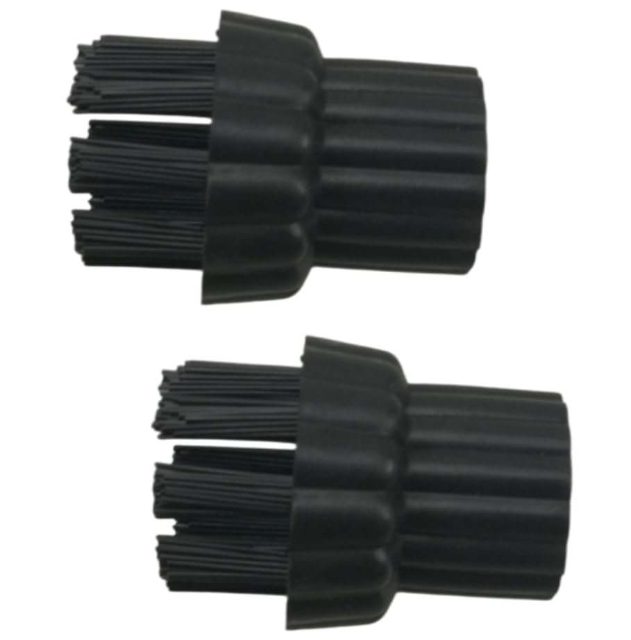 Tolxh 2PCS X5 H20 Nylon Brush Head Steam Cleaner Replacement Accessories Quality Durable New Replacement Parts For Steam-Mop