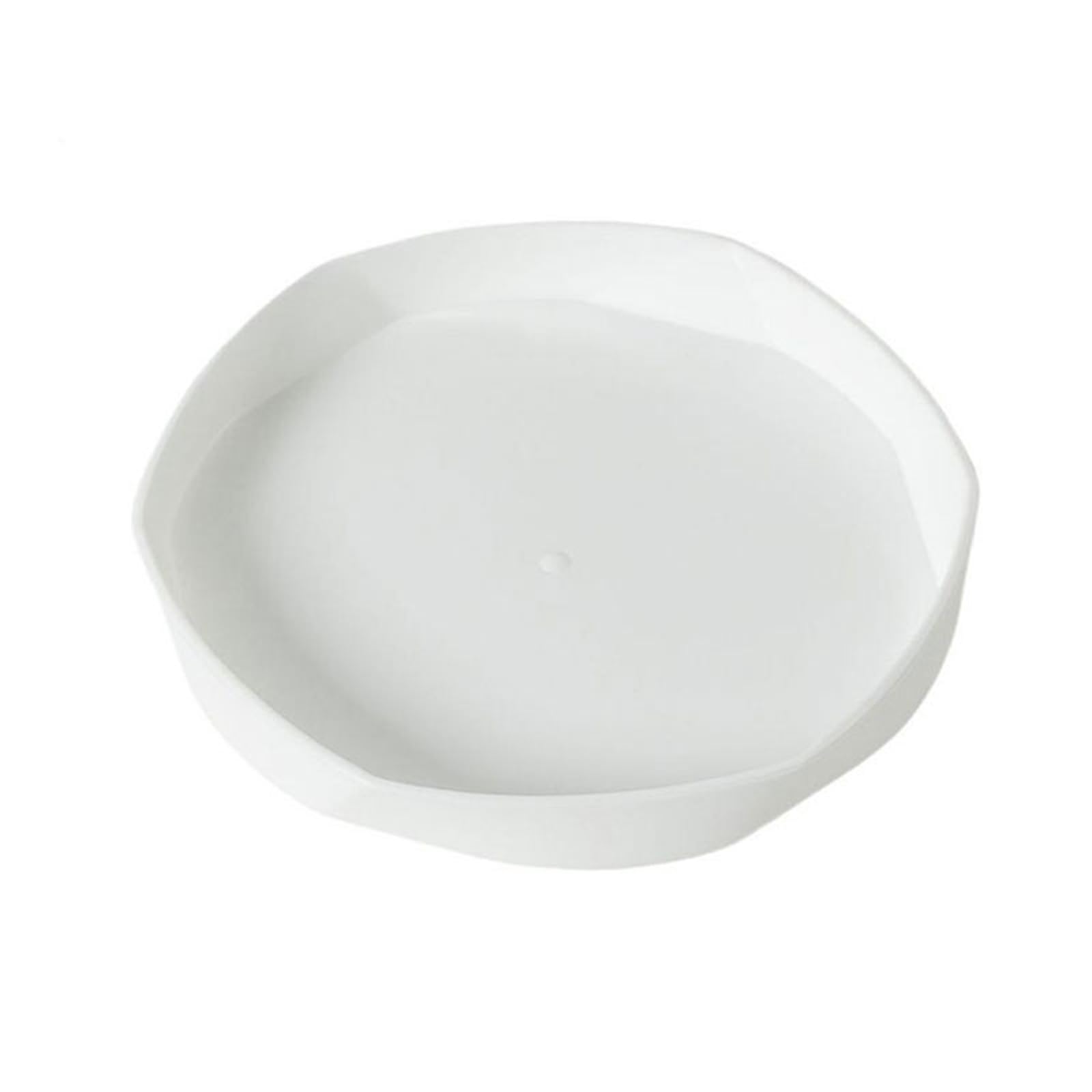 Prettiee plant dish saucer Round Planter Water Tray Plant Drip Saucer for Indoor Outdoor Garden Supplies (L)