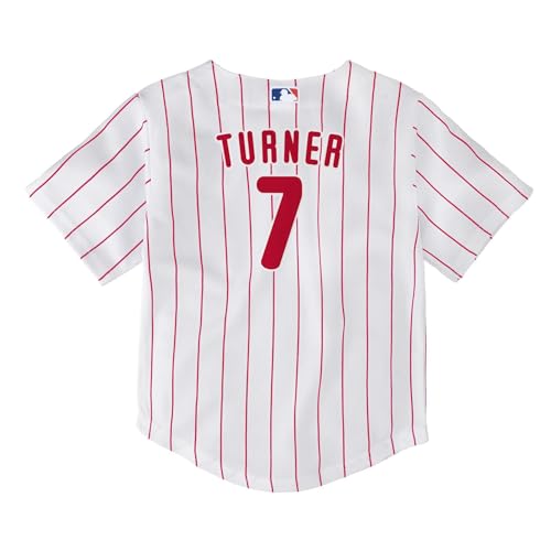 Trea Turner Philadelphia Phillies MLB Infants 12-24 Months White Home Player Jersey (18 Months) - image 3