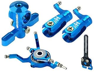 MicroHeli MHENCPXPWRB CNC Blade Nano CP X Power Package, Blue