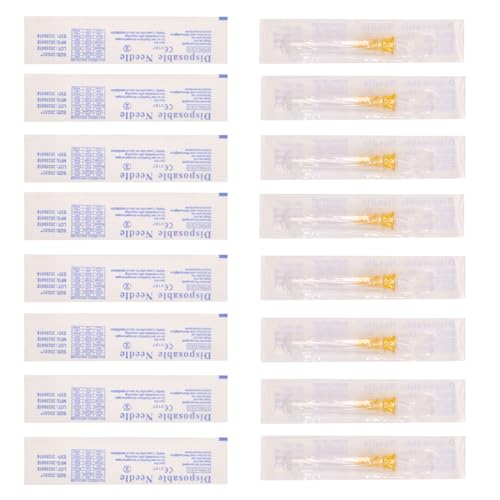 Image of 25 Gauge 1 inch Needle, 100 Pack Luer Lock Disposable Industrial Dispensing Accessories,Individually Wrapped