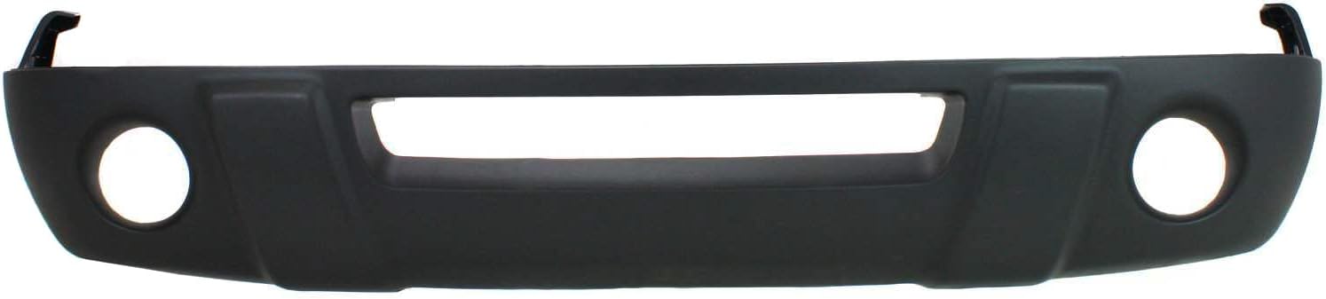 Compatible with 01-03 Ranger Pickup Truck w/Fog Light Holes Front Lower Valance Air Deflector Apron Panel Textured Black