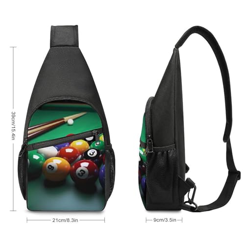 Bolso cruzado casual deportivo para senderismo y viaje miniatura 2