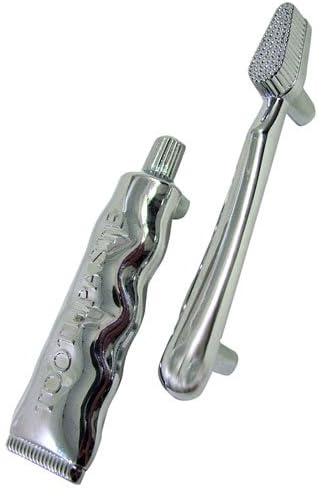 WCI Dental Drawer Handles Toothbrush and Toothpaste Themed Pulls Pkg. (2)