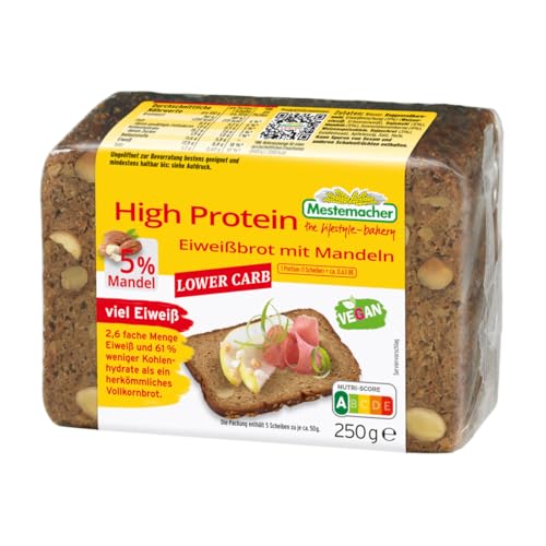 Mestemacher Almendra clara de huevo pan 250 g