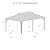Kozyard Apollo 12’x20’ Hardtop Gazebo, Wooden Coated Aluminum Frame Canopy with Galvanized Steel Double Roof, Outdoor Permanent Metal Pavilion with Netting for Patio, Deck and Lawn (12ft x 20ft)