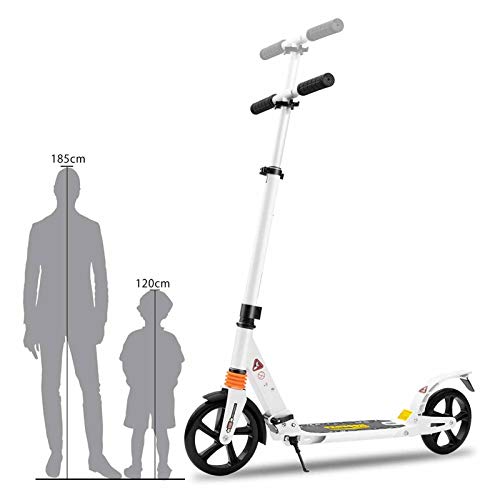 Micro-scooter réglable à double suspension et frein arrière efficace - 3