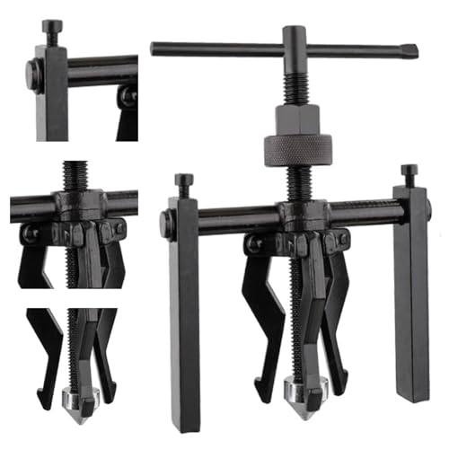 Extracteur De Roulement à 2 Mâchoires Réglable - Pour Moteur, Roue De Moto, Auto (acier Carbone, 3 Pouces)
