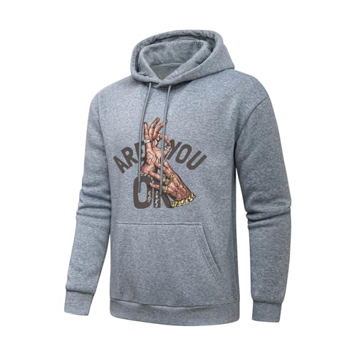 Obones Men's Streetwear Hoodie Heavyweight 250g Brushed Cotton Pullover | Casual Fleece Sweatshirt with Front Pocket2