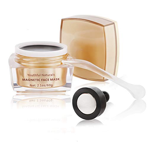 Magnetic Face Mask Mineral-Rich Magnet Mask with Magnet Pore Cleansing Removes Skin Impurities 1.7 oz