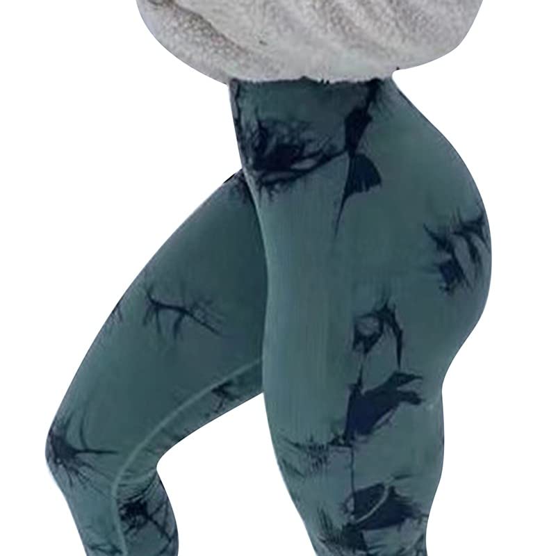 Litthing Scrunch Butt Lift Leggings Push up Sexy Slim Fit Pantalon de Sport Femme Yoga à Taille Haute Fitness Jogging