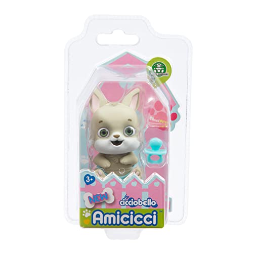 Cicciobello Amicicci, Animal CicciPets mit Zubehör, super weich, zufällige Modelle, Spielzeug für Kinder ab 3 Jahren, CC039