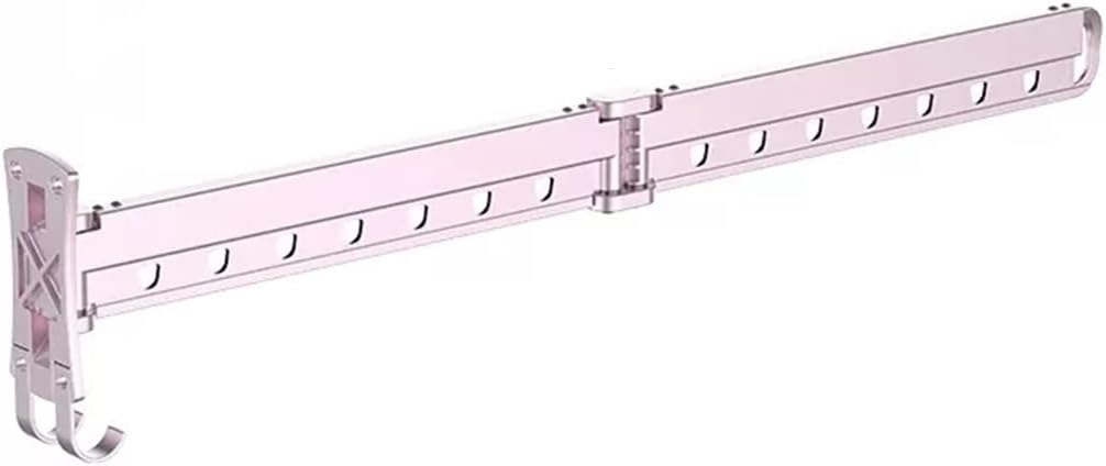 Laundry Drying Rack Clothes Rack Wall Mount Wall Mounted Clothes Hanger Rack Laundry Rack Folding Retractable Clothing Rack Clothes Hanging Rack Star of Light