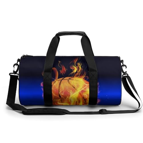 Sac de sport basket-ball feu pour ranger toutes vos affaires de gym sans effort