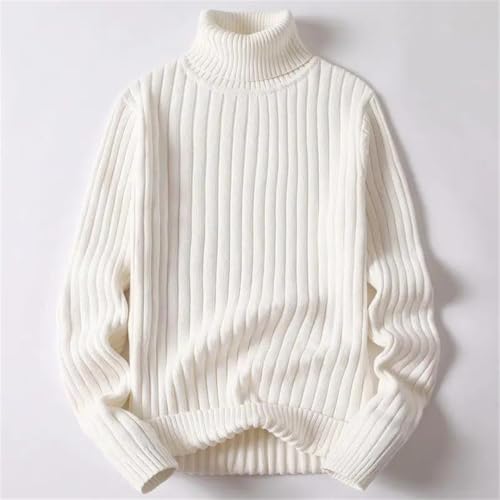 Mens Turtleneck Sweater Knittde Pullovers Mens Clothes Winter Casual Sweater Turtleneck Slim Fit Warm Pullovers2