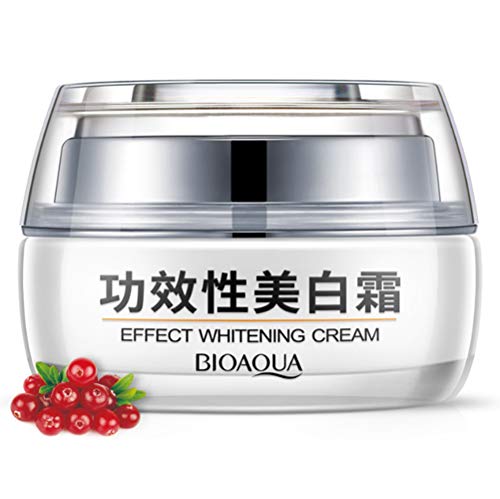 BIOAQUA Effect Whitening Cream Delicate Smooth Silky Texture Elastic Skin Care Nourishing Moisturizing 30g