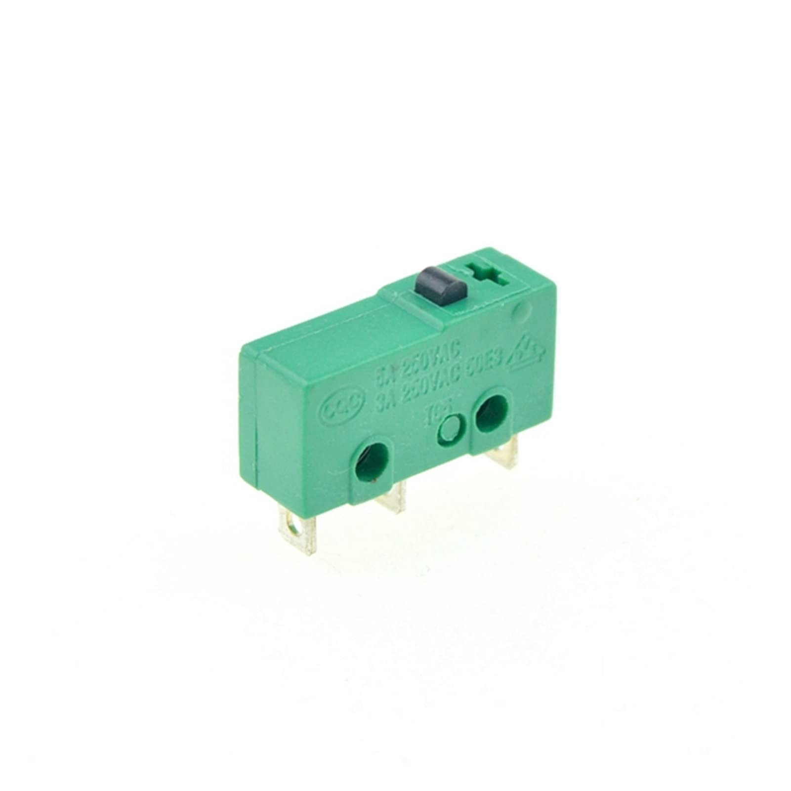 JFQOWCMP Limit Switch 1PC Micro Limit Switches 3Pins NO+NC SPDT 3A/5A 250VAC Mini Micro Switch 17mm 29mm Long Arc Roller Lever Switch Microswitches(17mm Lever)
