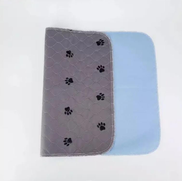 Image of Generic Washable Puppy Pads - 2 Pack Reusable, Large Super Absorbing Whelping Pads - Waterproof for Dog Bed Mat, Gray