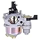 Vergaser Kit Ersatz mit Luftfilter Zündkerze Kraftstofffilter Dichtungen Kraftstoffleitung Hitzeschild Ölsensor Isolierplatte für Honda GX120 GX 120 GX160 GX 160 5.5hp GX200 GX 200 6.5 PS Rasenmäher