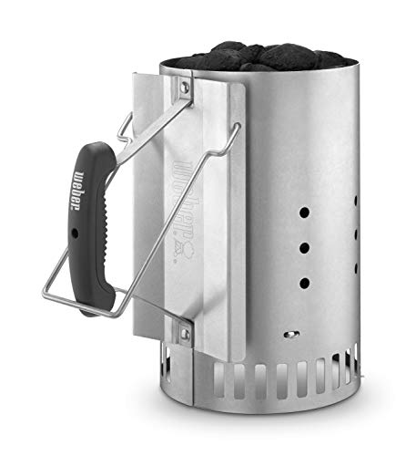Weber | Grill-Feuerzeug Rapidfire mit Mülleimer, Nylon (Bürsten) und Draht (Griff), Schwarz Weber | Grill-Feuerzeug Rapidfire mit Mülleimer, Nylon (Bürsten) und Draht (Griff), Schwarz