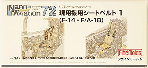 Ceinture de sécurité moderne 1/72 : habillez le cockpit vide de vos maquettes F-14 et F/A-18