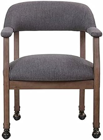 Office Chair Boss Refined Rustic Desk Chair in Slate Gray Commercial Grade Desk Chair Gaming Chair