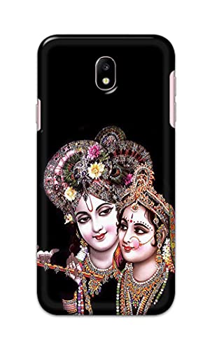 Image of PRINTFIDAA� Printed Hard Back Cover Case for Samsung Galaxy J7 Pro | Samsung Galaxy J7 2017 Back Cover (Radha Krishna) -2808