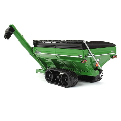 Spec Cast 1/64 Parker 1154 Remolque de Grano Verde con Orugas Modelo de Vehículo con Base para Exhibición, Listo para Exhibición en Interiores, Recomendado para Adolescentes miniatura 4